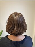 春のグラデーションボブ