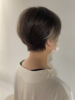 リバレッジ 広尾(Leverage)&nbsp;インナーカラーホワイトベージュショート【恵比寿広尾】担当濱口