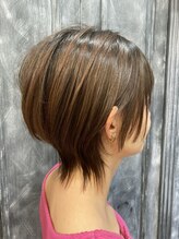 ディーバ ヘア デザイン(Deva HAIR DESIGN) 大人可愛い♪耳かけウルフレイヤーショート