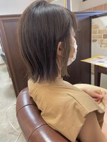 アドラーブル 女池店(adorable) 【大人かわいい】【外ハネ】【インナーカラー】20代30代40代