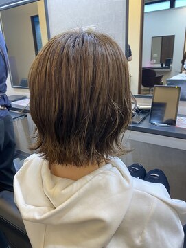 ヘアーラウンジルシェル(HAIR LOUNGE Le ciel) 【透明感カラー！】ミディアムボブ×アッシュカラー