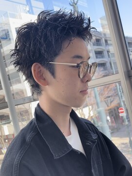 ラヴィズムバイフィフス(LUVISM by fifth) 波巻きパーマツイストスパイラルパーマメンズ万代新潟駅