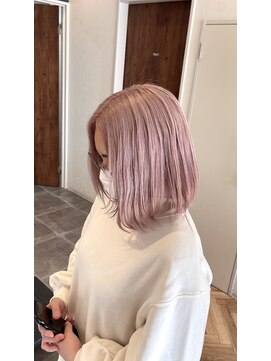 エンカウントバイマハロ 千葉(encount by mahalo) ミルクティーカラー《ピンク味》