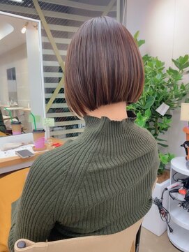 サンド 名古屋(sand) イメチェン/ハッシュカット/レッドブラウン[名古屋栄駅]