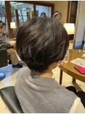 似合わせカット/ショートパーマ/つや髪