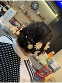 卒業式ヘアセット