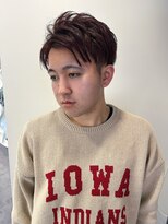 メゾンセブンルックス 宇都宮簗瀬店(Maison 7LOOKS)&nbsp;メンズショート×レッド