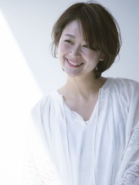 ワンマイル 八潮店(one mile) 白髪染め大人ボブ＊前髪なし【onemile八潮店】