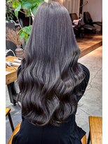 インビテーション(invitation) 【NARUOKA】栄//地毛風カラー/グレーブラック/グレーブラック