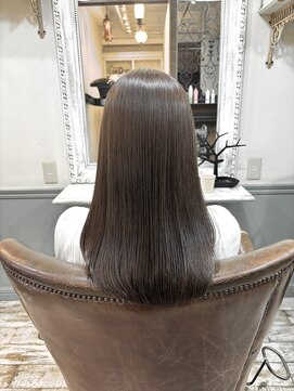 アズーア ヘアーアンドスパ(azure hair&spa) グレージュ／ブリーチなしダブルカラー／横浜／ハイトーン