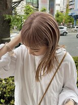 アクロ 梅田店(ACRO)&nbsp;ミルクティーベージュ_伊藤夏歩