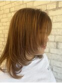 韓国風レイヤーカット