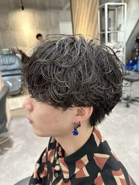 ビカムメンズヘアー 栄店(become men's hair) シャドウパーマ/韓国ヘア/カルマパーマ/名古屋/栄/メンズカット