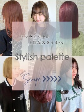 トップヘアーラウンジ 知立(TOP HAIR Lounge) ミディアム＆セミロングスタイル/レイヤーロング/ぱっつん前髪