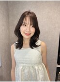 韓国風ミディアムスタイル