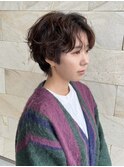 自然な動きを楽しむパーマスタイル