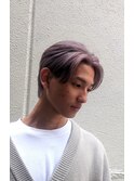 フェードパーマスペインカールセンターパート韓国マッシュ眉毛