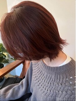 ジル(jille)の写真/【花田】大人女性の為の上質カラー！髪のダメージを抑えて、ツヤ感・透明感のある上品な仕上がりに♪