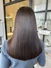 【New】カット+透明感カラー+うねり補正トリートメント ￥19000→13000