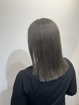 クク(coucou)&nbsp;髪質改善カラー×透明感ブラウンベージュ