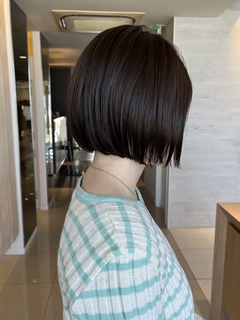 フェイス 大船(FACE) 切りっぱなしボブ/透明感カラー【大船駅】太良坊航