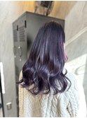 ダークラベンダー/パープル/ブリーチカラー
