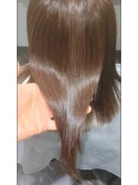 エイモアヘアサロン(A more hair salon) 【縮毛矯正】+【ダメージ修復トリートメント】