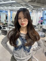 ユーフォリア 渋谷グランデ(Euphoria SHIBUYA GRANDE) エクステ レイヤーカット ブラウンカラー 透明感カラー YUKI