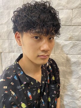 ルシードスタイルレーヴ(LUCIDO STYLE REVE) 【長野市/メンズ】カット×パーマ