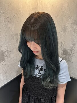 オッジバイケンジ(oggi by KENJE) グリーンカラー/ルーツカラー/MIYU