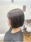 切りっぱなしボブ/ヘアードネーション