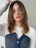 ソヨン 栄2号店(SOYON)&nbsp;黒髪/クラゲヘアー/小顔/ココアベージュ/髪質改善/栄/栄駅b275