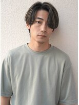 レジュアル(RESSUAL)&nbsp;かき上げヘア　ニュアンスマッシュ　サイドパート　ビジネス