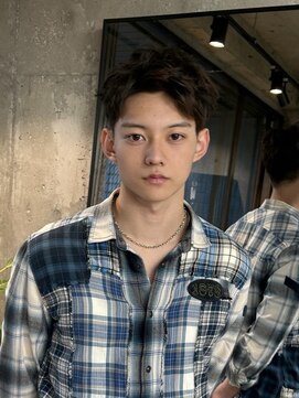 オルカ(ORCA) スパイキーショート メンズカット ピンパーマ ツーブロック