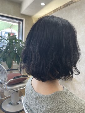 ヘアアンドメイク アリス(hair&make ALICE produce by COLT) ボブ　デジタルパーマ　ストカール