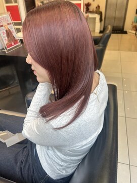 エアー 神戸(AIR) 暖色カラー＊レッドブラウン