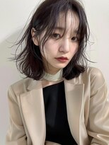 クラン 岡本(Chlan)&nbsp;ゆるふわくびれヘア　ダークアッシュ