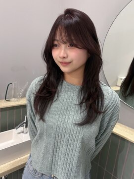 キオク(KIOX) ココアラベンダー/レイヤー/ハイトーン/ワンカラー/名古屋