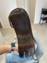 ベル サウス(BHEL south)&nbsp;津市ロングレイヤーカットハッシュカット透明感カラー重めロング