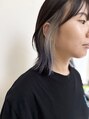 ニコリ(nicoli)&nbsp;淡い紫にグラデーション☆周りとちょっと差がつくインナーカラー