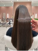 【横浜】ナチュラルブラウン×髪質改善でつくる美髪ロング
