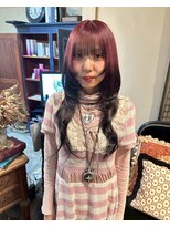 グッドフェローズ キタホリエ(GoodFellas kitahorie) レイヤーカットとハイトーンの透け感カラーブリーチ透明感カラー