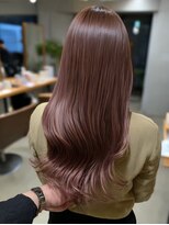テーラヘアー 上福岡店(TELA HAIR) 艶感ピンクカラー♪