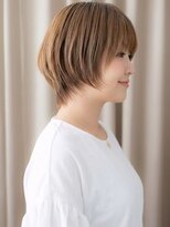 カバーヘアアンドスパ ブリス 浦和(COVER HAIR&SPA bliss)&nbsp;ハイトーンカラー小顔シャギーカットハンサムショート10代20代W