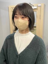 カミエ(kamie)&nbsp;透明感のあるグレージュボブ×艶やかな仕上がり