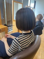 ココロヘアー 住吉店(Cocolo hair)&nbsp;ショートボブ×艶カラー
