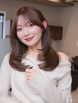 ヴィヴィッド オモテサンドウ(ViViD omotesando)&nbsp;大人柔らかい◎レイヤー/明るめブラウンカラー