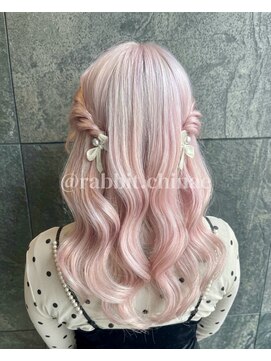 ラビットモア ヘアセット ナゴヤ(RABBIT more hair set NAGOYA) ハーフツイン