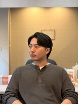 スウェル 押上店(Swell)&nbsp;刈らない襟足で魅せる大人のセンターパート