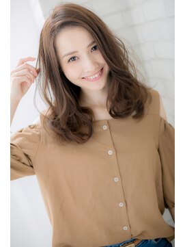 ローマ ギンザ(ROMA Ginza) 『ROMA』デジタルパーマで簡単再現◎!大人フェミニンセミロング